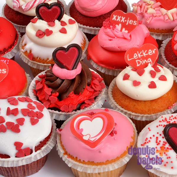 Valentijn cupcakes