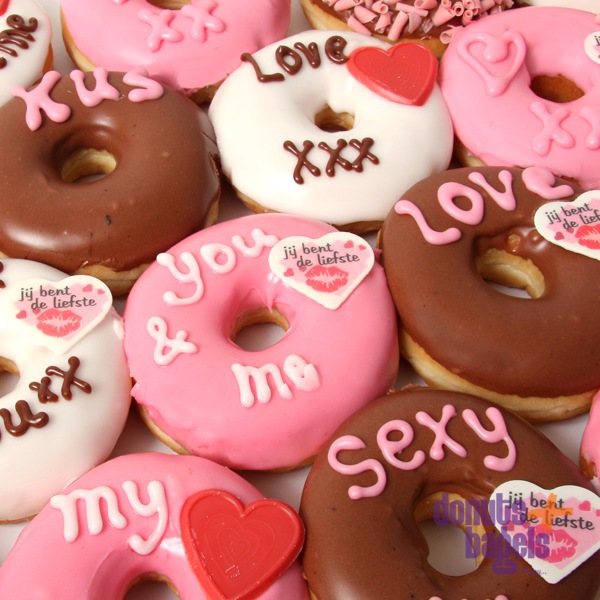 Valentijn donuts