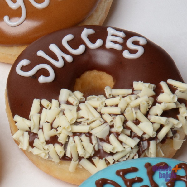 Tekst donuts succes