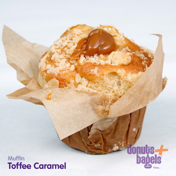 Appel Toffee Caramel Muffins