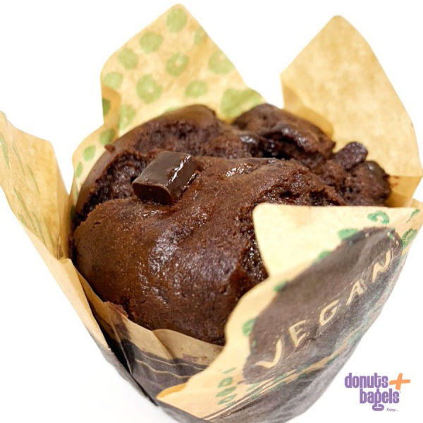 Double Chocolate Vegan muffin