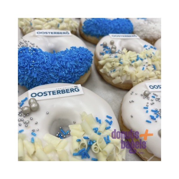 Donuts met logo Oosterberg