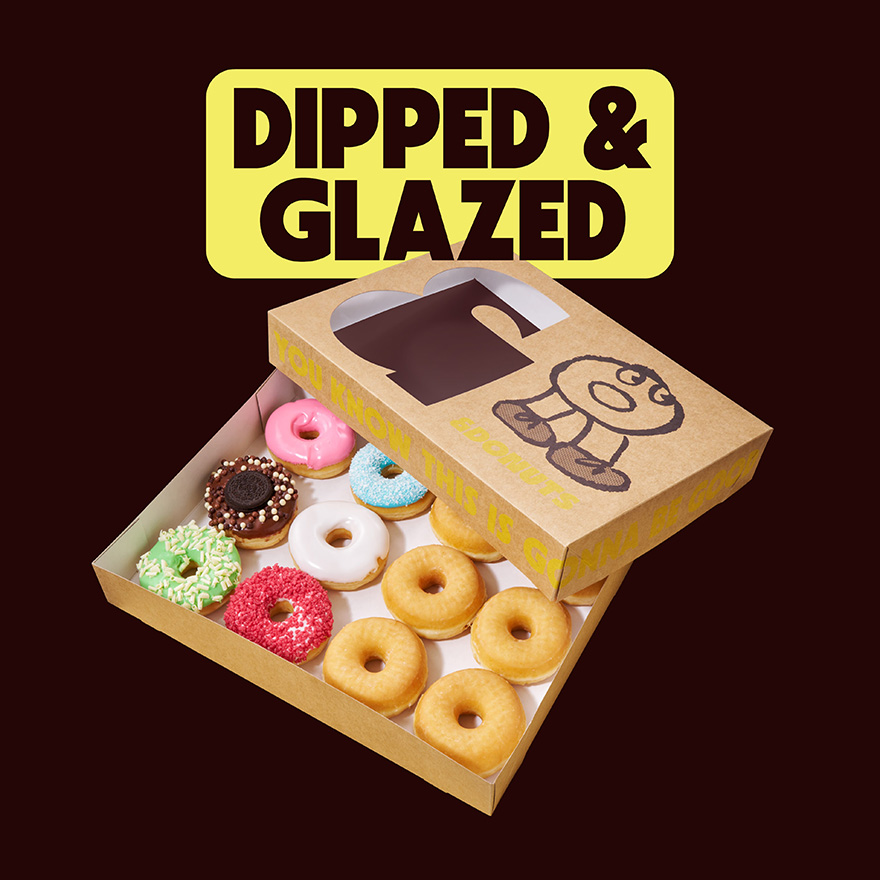 Dipped donuts
